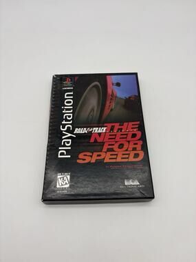 The Need For Speed Playstation 1 PS1 Complete CIB Long Box